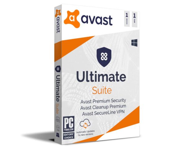 Avast Ultimate Security Antivirus Premium 2022 -1 device 1 year 100% Original